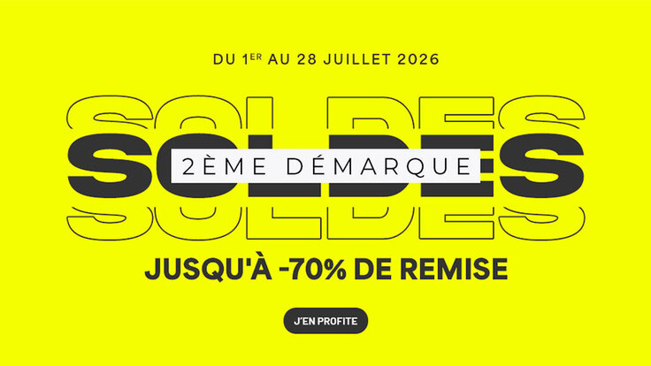 Soldes 2ème démarque