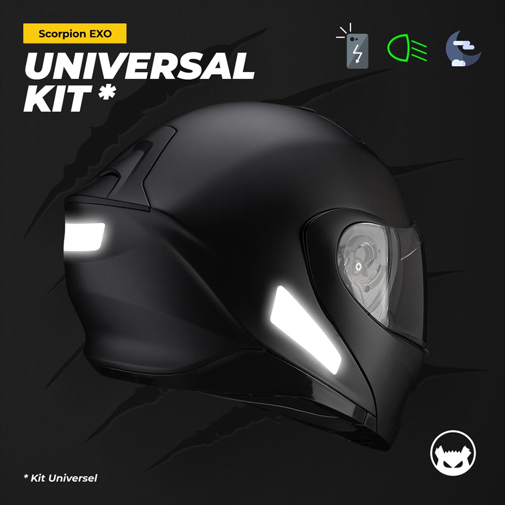 Stickers Easy Replica™ Scorpion Exo™ - Kit universel