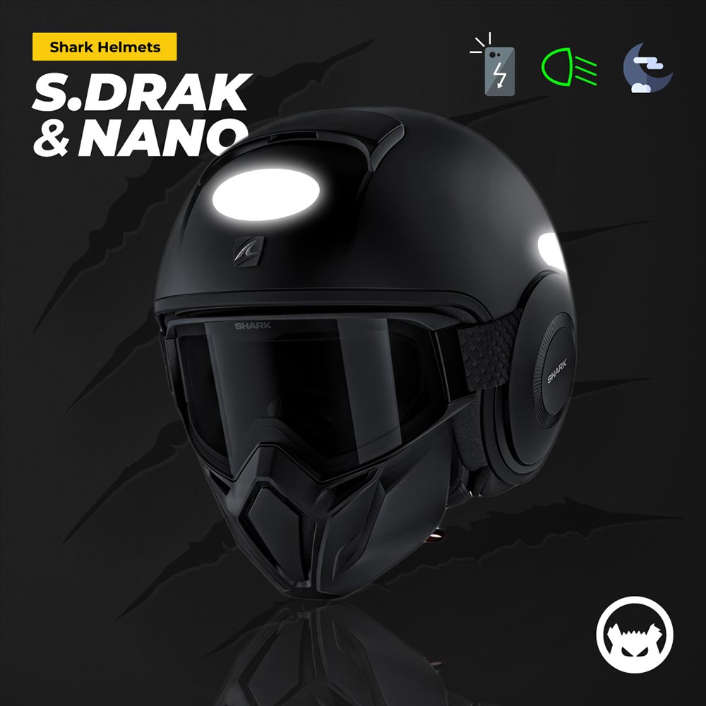 Stickers réfléchissants Shark Street Drak / Nano™