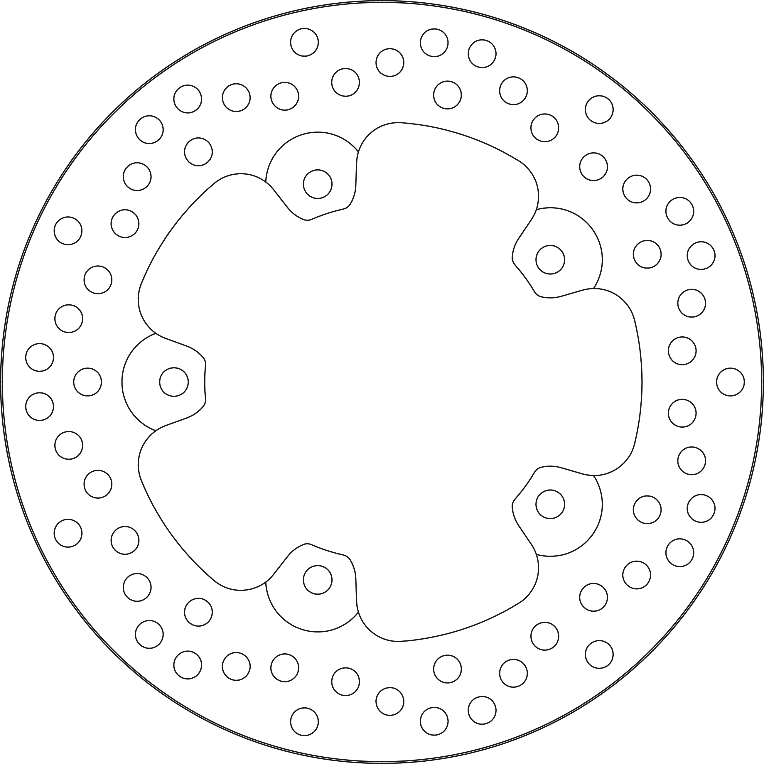 Disque de frein 5058