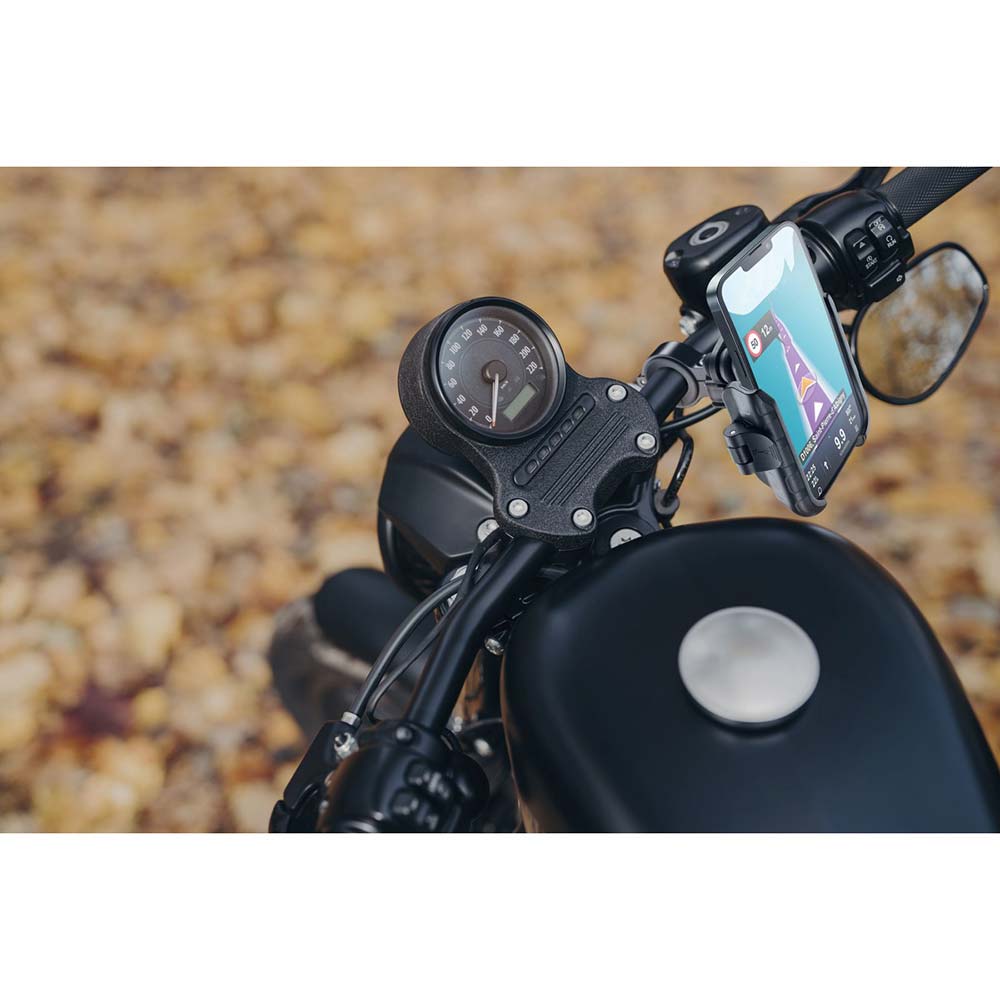 Support Crab Pro pour guidon avec module anti-vibration