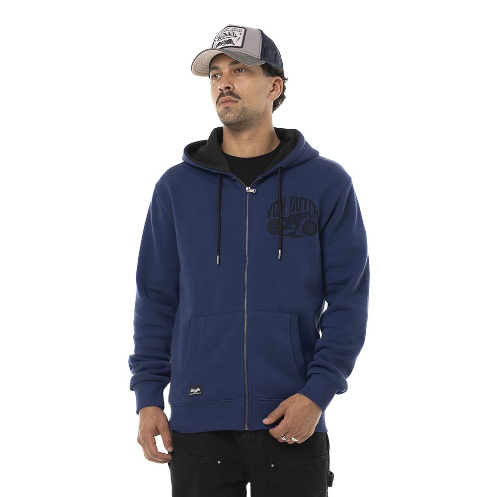 Sweat zippé à capuche Free