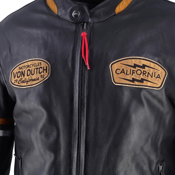 Von Dutch - Blouson California Men - cuir