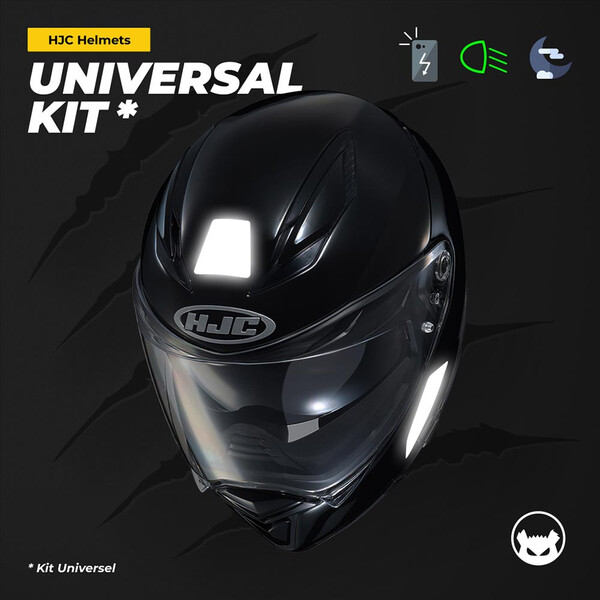 Stickers Easy Replica™ HJC Helmet© - Kit universel