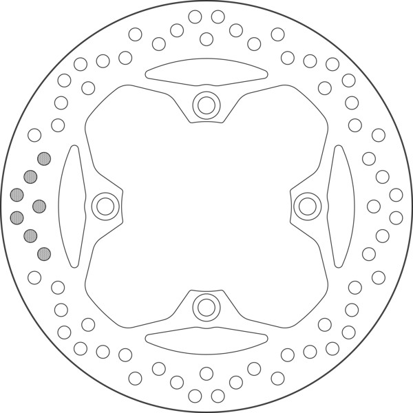 Disque de frein 5041