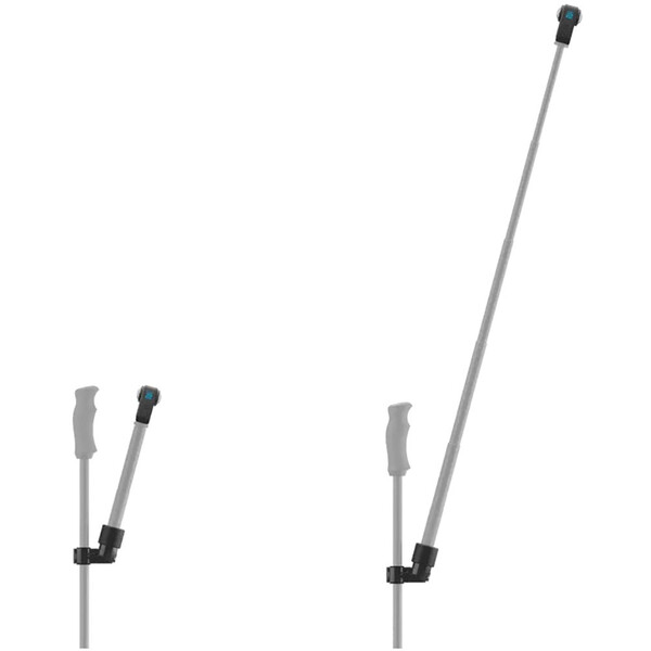 Fixation pour perches sur bâton de ski