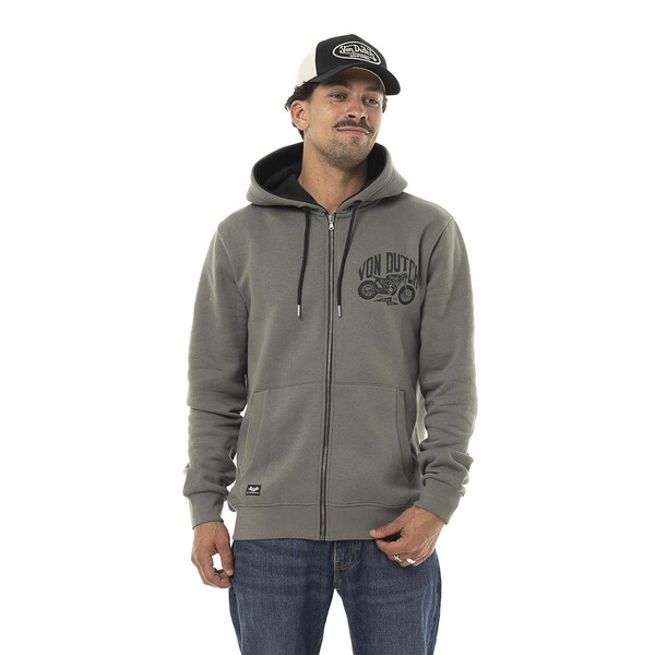 Sweat zippé à capuche Free