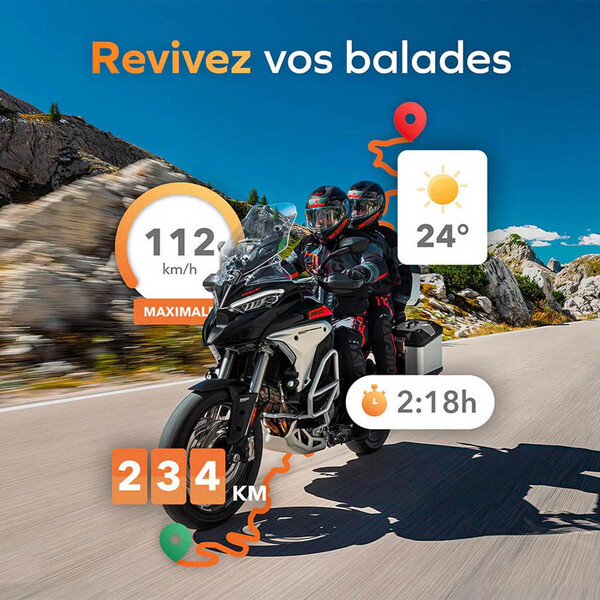 GeoRide mini - Tracker GPS Moto