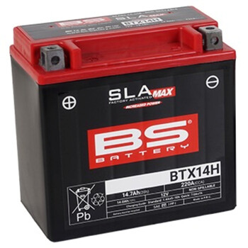 Batterie BTX14H SLA Max BS Battery