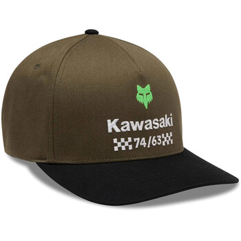 Casquette Kawasaki Flexfit Fox