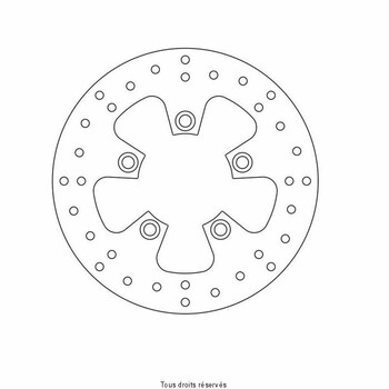 Disque de frein Kawasaki DIS1105W Sifam