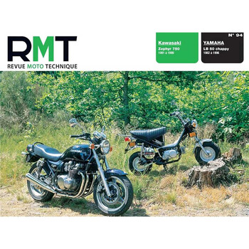 RMT 94.3 YAMAHA LB 50 CHAPPY (1982 à 1996) et KAWASAKI ZEPHYR 750 (1991 à 1999)Etai