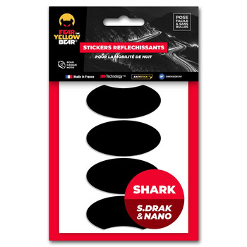 Stickers Easy Replica™ Shark Street Drak / Nano™ Fear The Yellow Bear