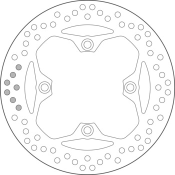 Disque de frein 5041 SBS