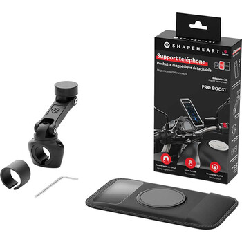 Support smartphone magnétique et pochette Pro Boost XL Shapeheart
