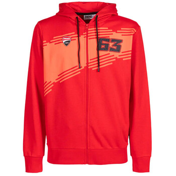 Sweat zippé à capuche Dual Bagnaia ducati