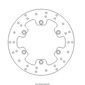Disque de frein Suzuki DIS1186