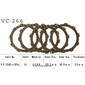 Disques garnis d'embrayage VC266