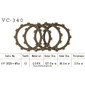 Disques garnis d'embrayage VC340