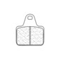 Plaquettes de frein Racing métal fritté - 1075C60