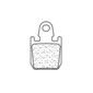 Plaquettes de frein Route métal fritté - 1180XBK5