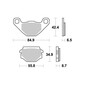 Plaquettes de frein S1805N