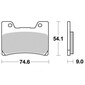 Plaquettes de frein S1034N