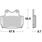 Plaquettes de frein S1024N