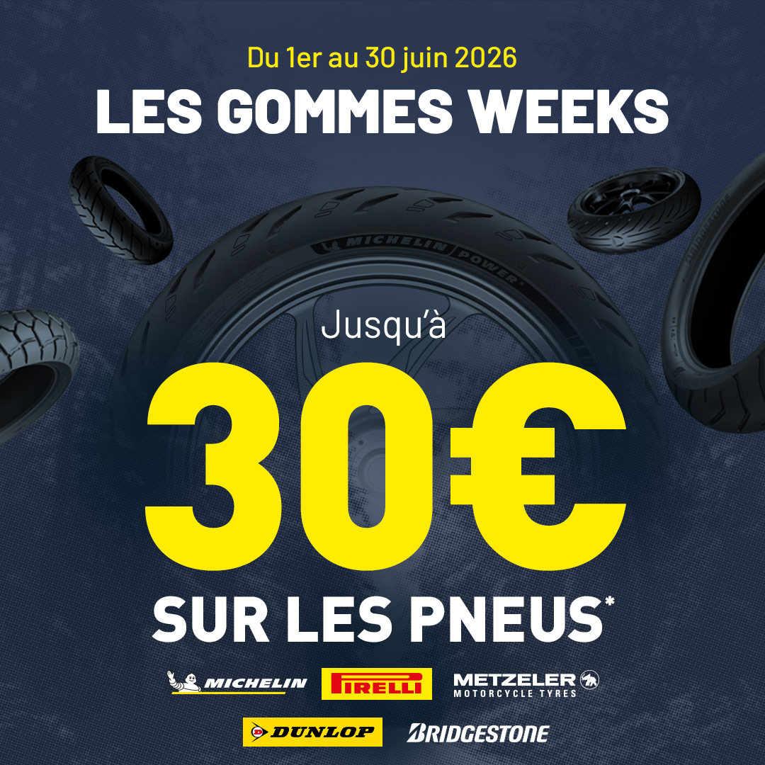 Jusqu’à 30 € sur les pneus